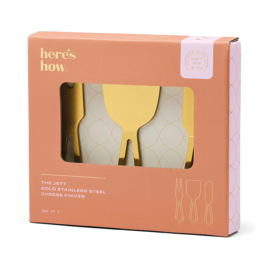 The Jett Cheese Knife Set | Here's How