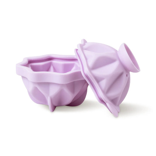 The Brock Faceted Ice Mould - Lilac | Here's How
