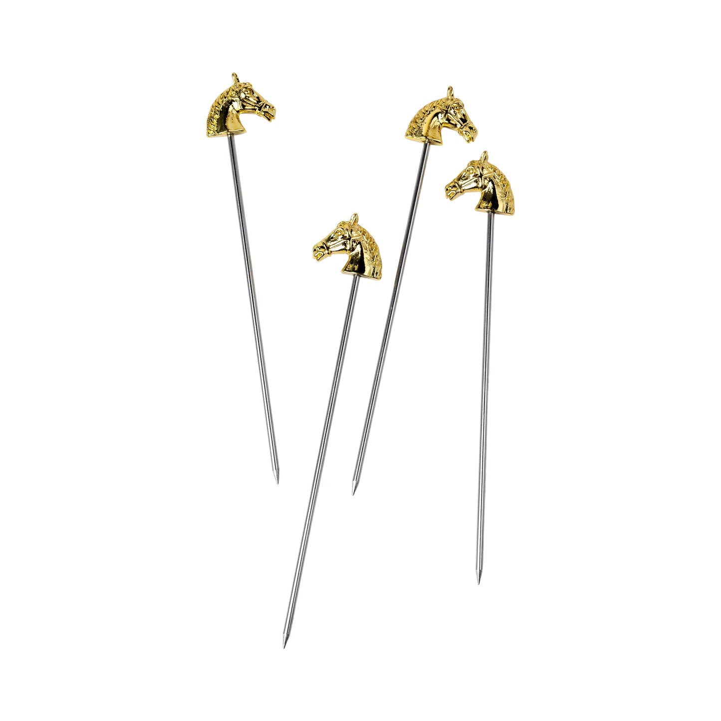 The Curly Equestrian Cocktail Picks - set of 4 | Here's How