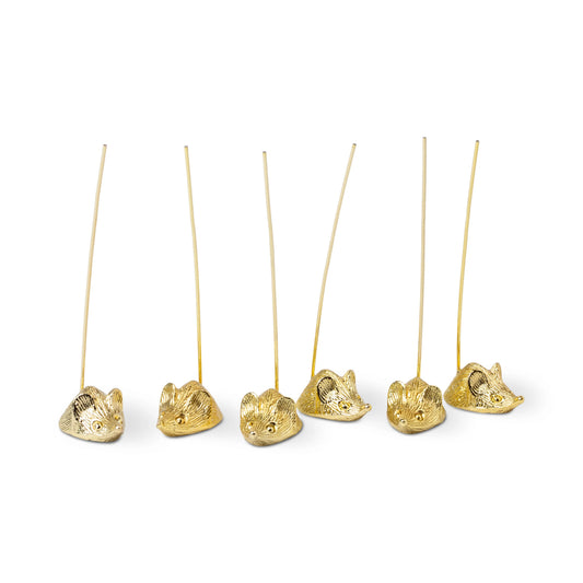 The Gloria Cheese Mice Hors D'oeuvres Picks - set of 6 | Here's How