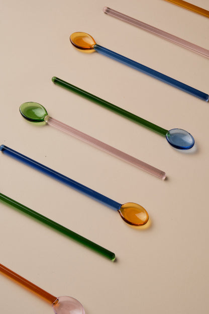 The Suki Glass Spoons | Here's How