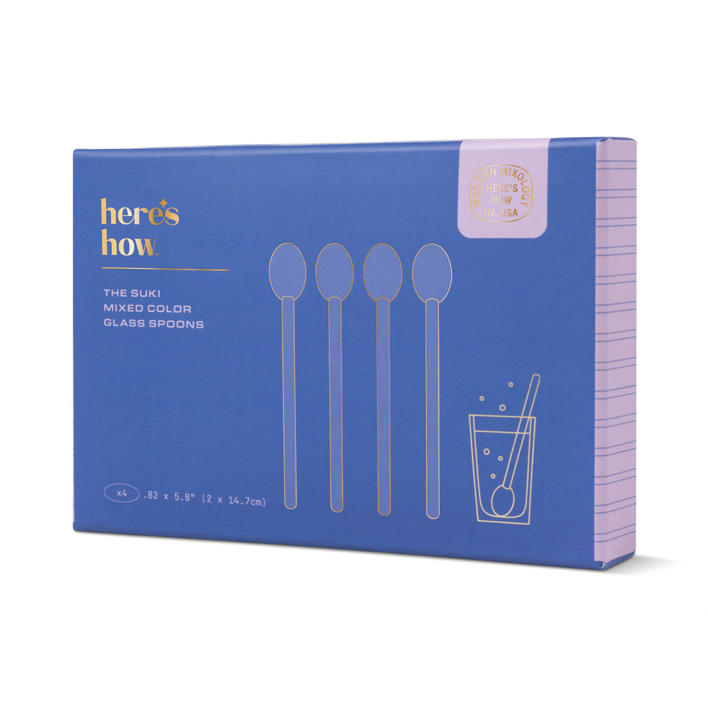 The Suki Glass Spoons | Here's How