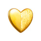Heart Wings - gold plated - 1 stuk | LULU Copenhagen - de inKijk