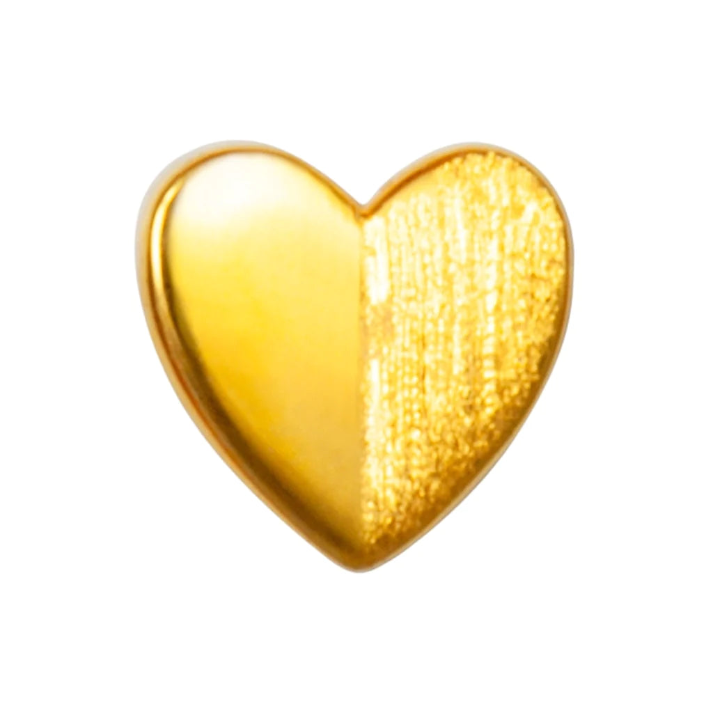 Heart Wings - gold plated - 1 stuk | LULU Copenhagen - de inKijk