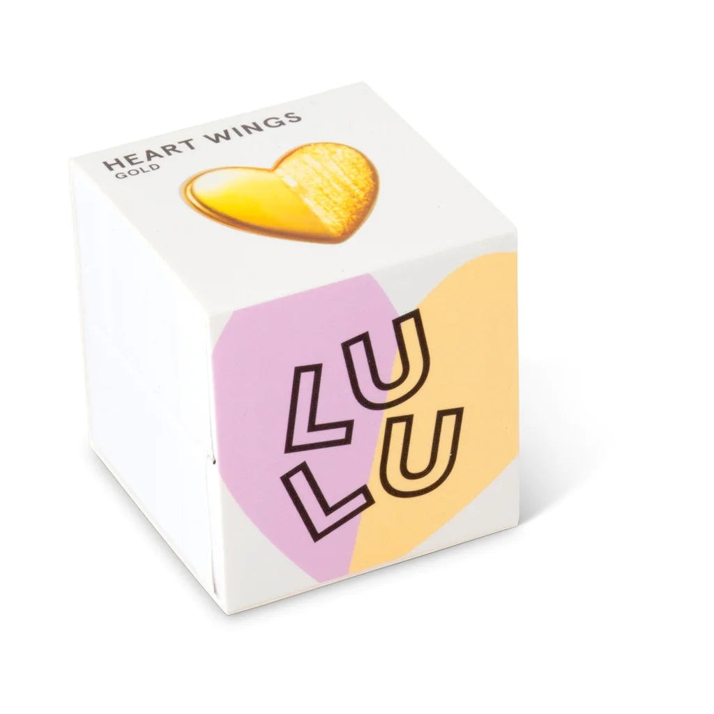 Heart Wings - gold plated - 1 stuk | LULU Copenhagen - de inKijk