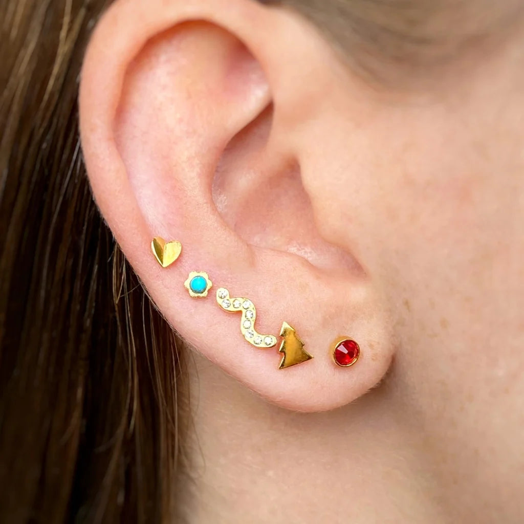 Heart Wings - gold plated - 1 stuk | LULU Copenhagen - de inKijk