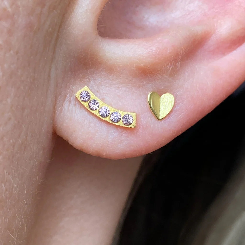 Heart Wings - gold plated - 1 stuk | LULU Copenhagen - de inKijk
