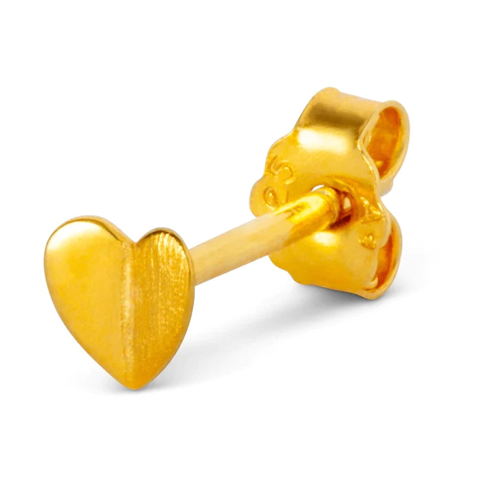 Heart Wings - gold plated - 1 stuk | LULU Copenhagen - de inKijk