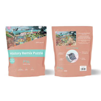 HISTORY REMIX puzzel | Puzzle in a bag