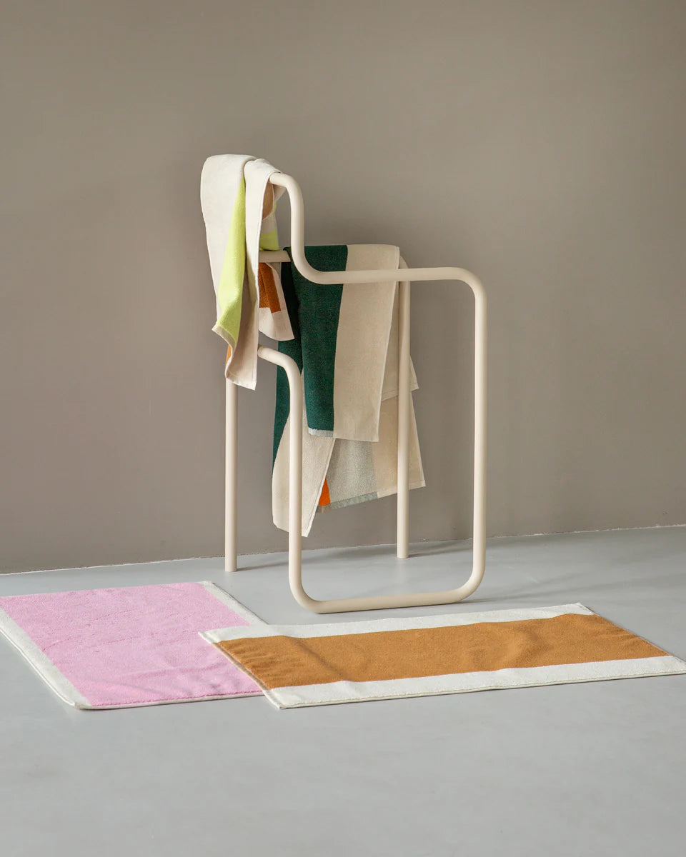 Handdoek - Martens & Martens collectie - Dark Green/Orange | SUITE702