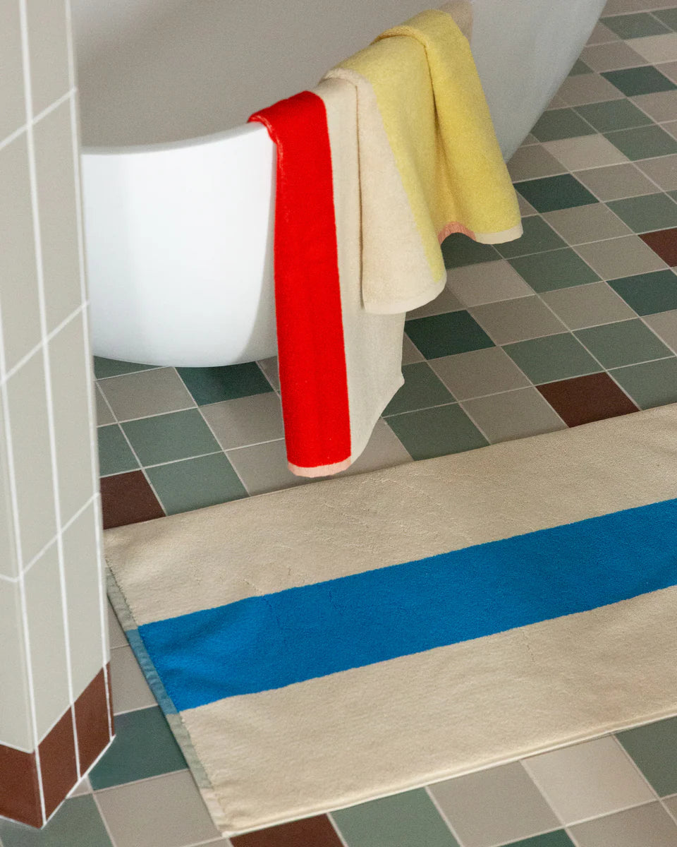 Badmat - Martens & Martens collectie - Aqua/Dark  Green | SUITE702