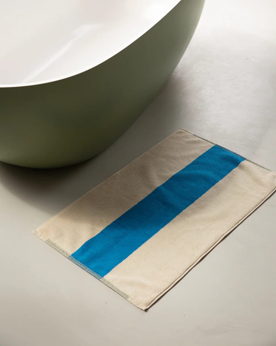 Badmat - Martens & Martens collectie - Aqua/Dark  Green | SUITE702