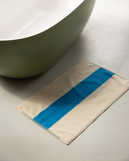 Badmat - Martens & Martens collectie - Aqua/Dark  Green | SUITE702