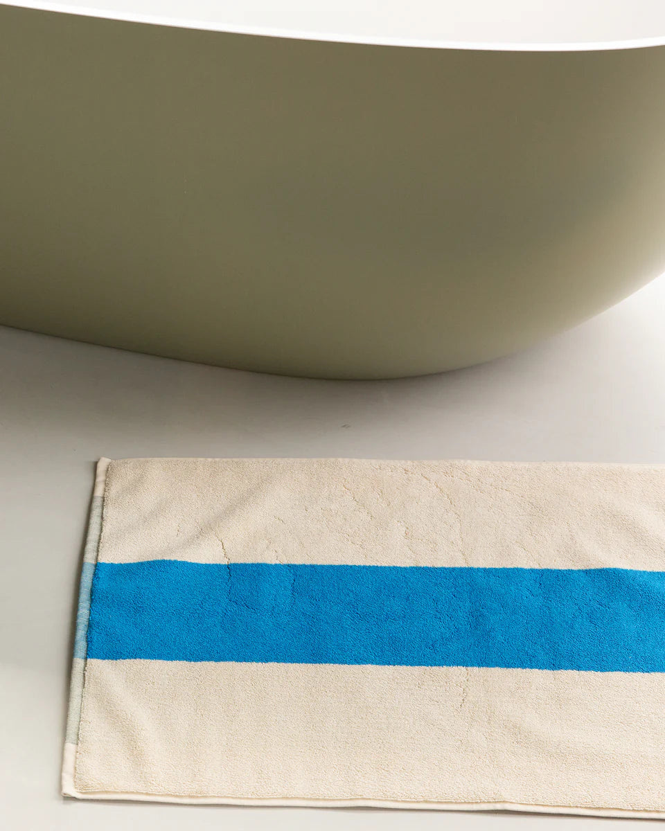 Badmat - Martens & Martens collectie - Aqua/Dark  Green | SUITE702