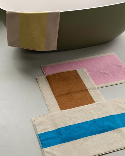 Badmat - Martens & Martens collectie - Pink/Olive | SUITE702