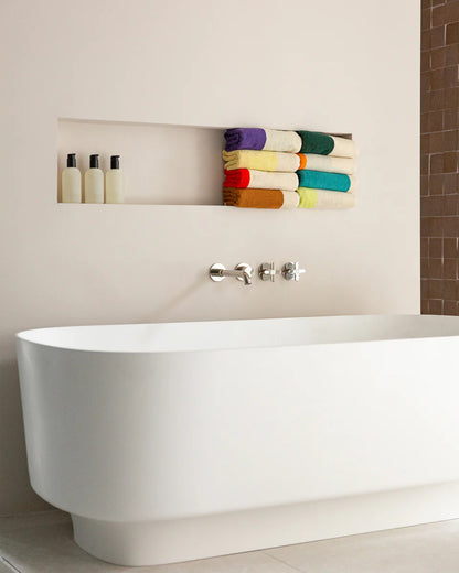 Handdoek - Martens & Martens collectie - Dark Green/Orange | SUITE702