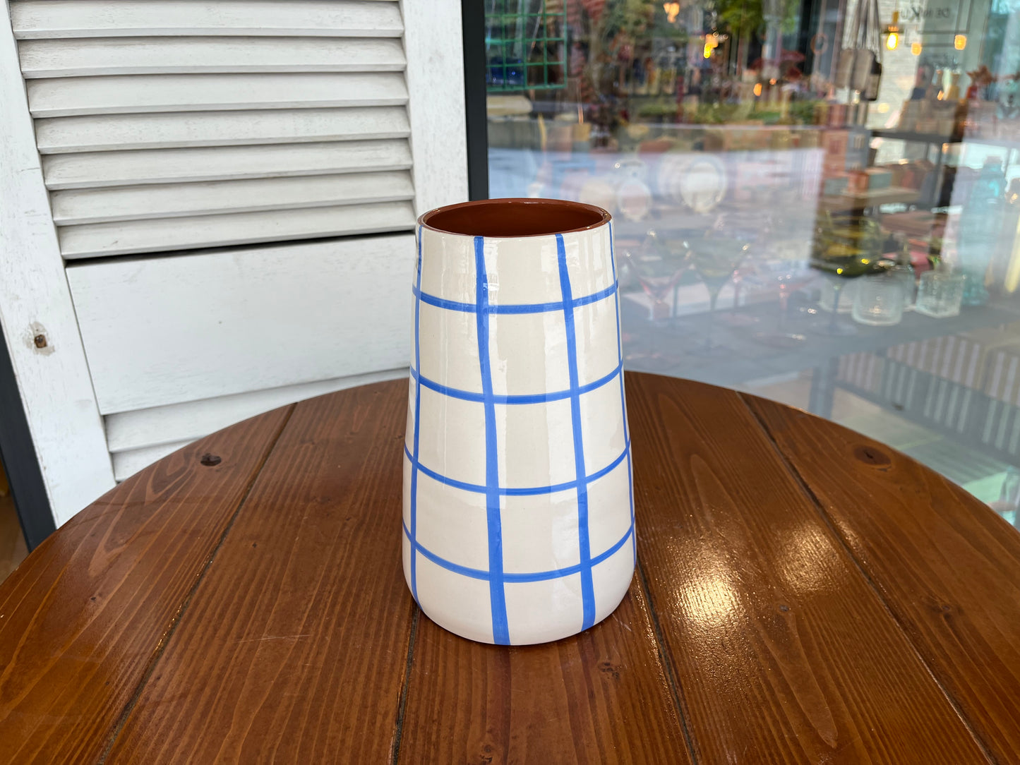 Vase Vulcao XL - quadrados | A Loja Da Ceramica