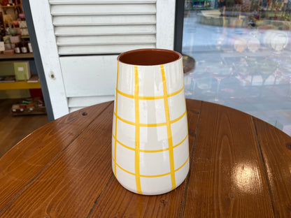 Vase Vulcao XL - quadrados | A Loja Da Ceramica