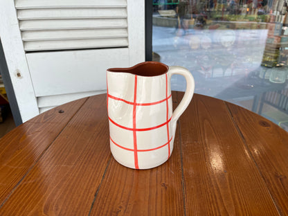 Jug 1L - quadrados | A Loja Da Ceramica