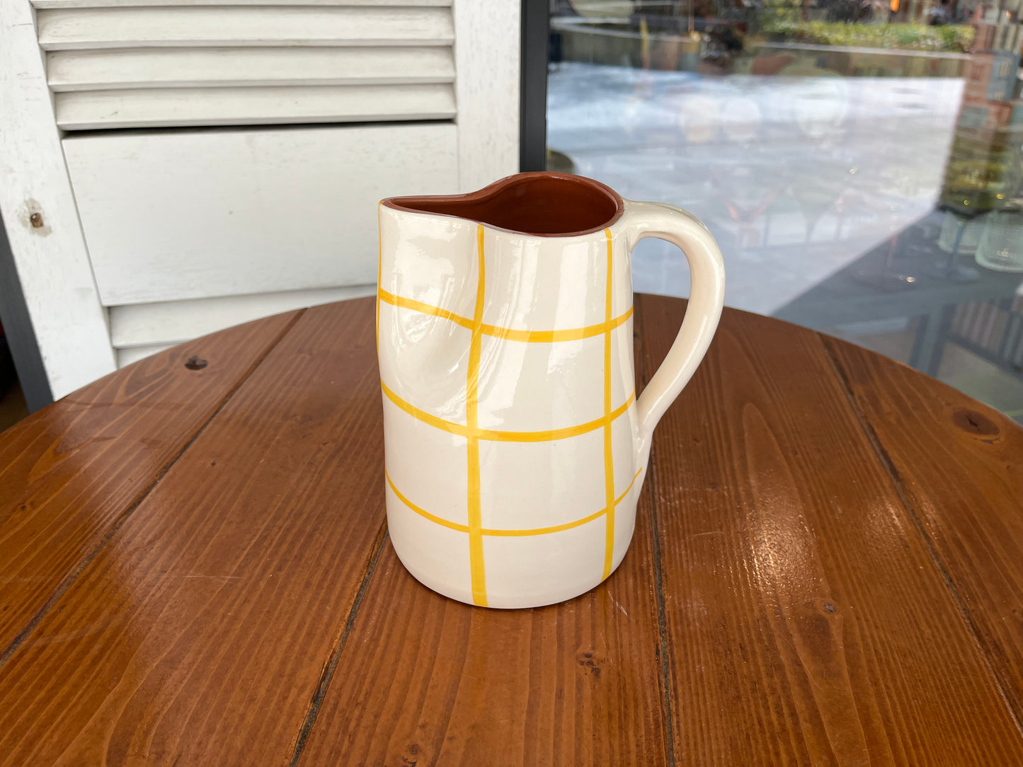 Jug 1L - quadrados | A Loja Da Ceramica