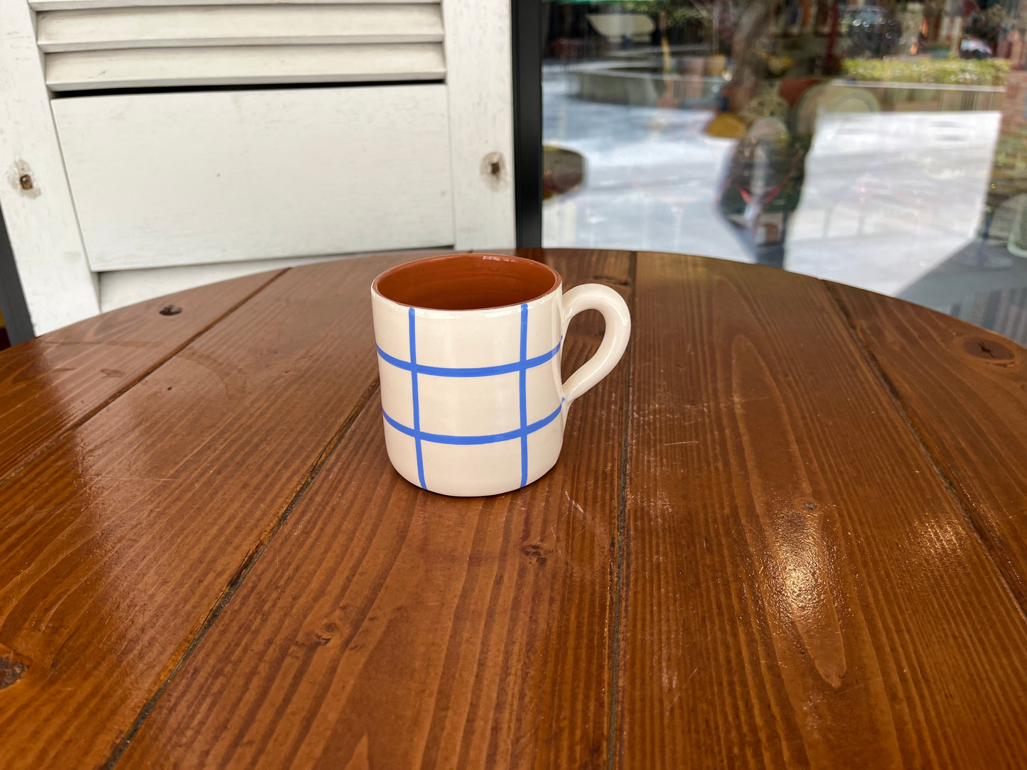 Straight Mug - quadrados | A Loja Da Ceramica