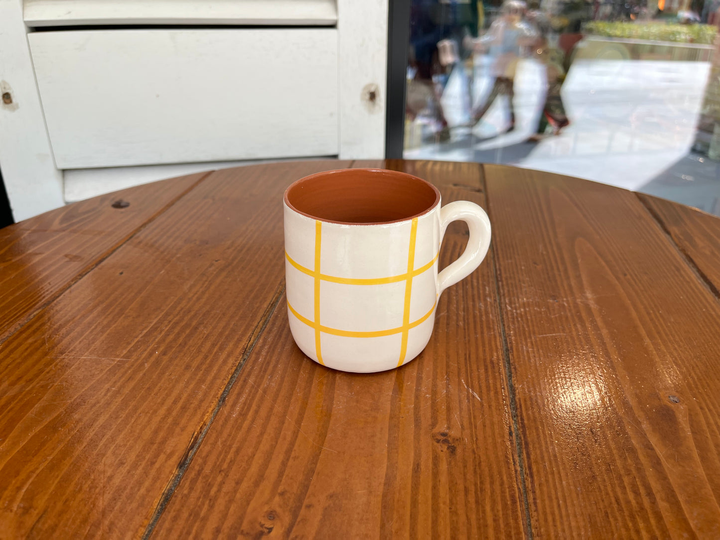 Straight Mug - quadrados | A Loja Da Ceramica