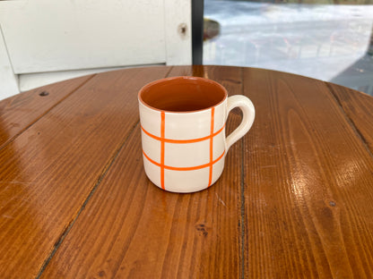 Straight Mug - quadrados | A Loja Da Ceramica