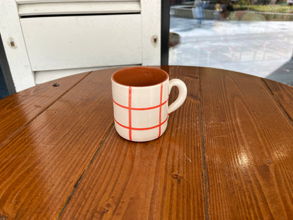 Straight Mug - quadrados | A Loja Da Ceramica