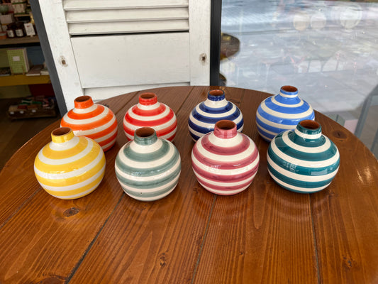 Mini Bola Vase - thick lined | A Loja Da Ceramica