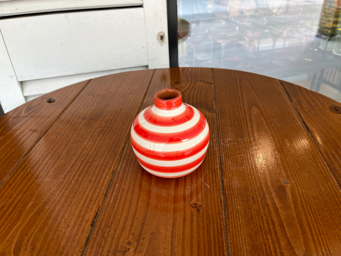 Mini Bola Vase - thick lined | A Loja Da Ceramica