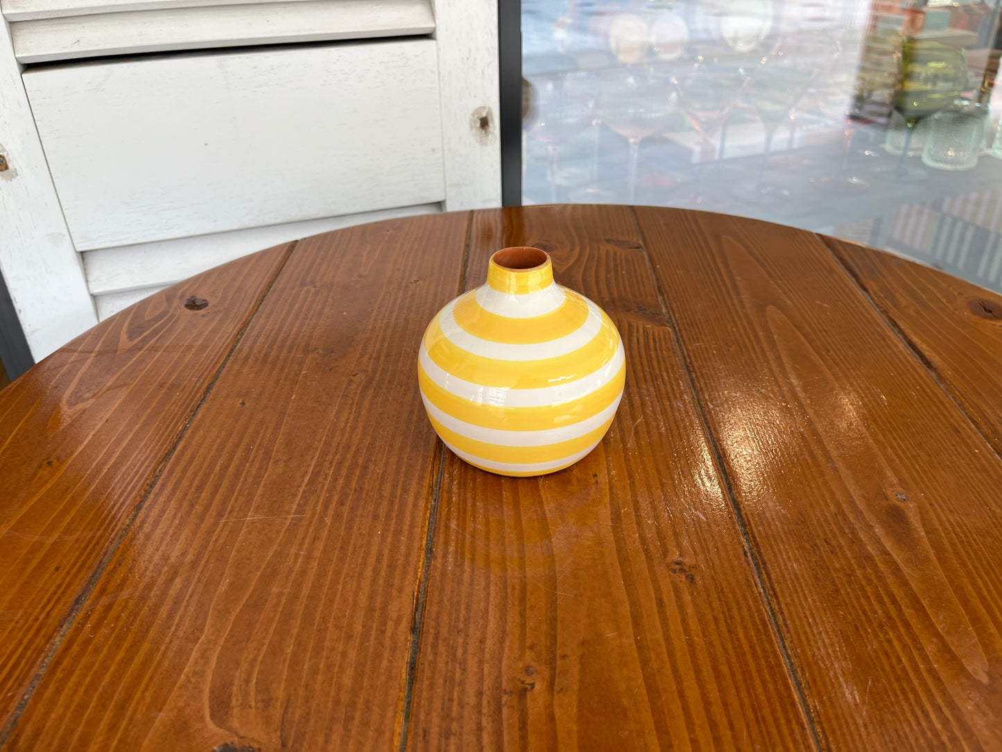 Mini Bola Vase - thick lined | A Loja Da Ceramica
