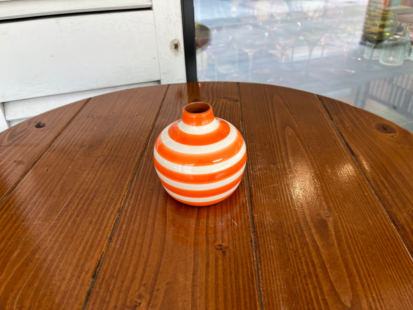 Mini Bola Vase - thick lined | A Loja Da Ceramica