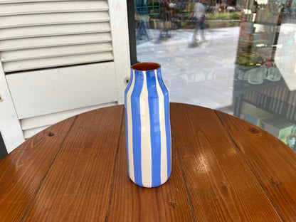Big Bottle - Thick Vertical Lines | A Loja Da Ceramica