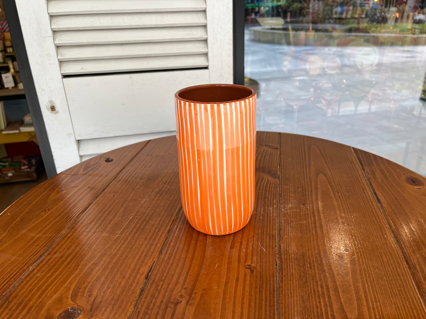 Large Rounded Utensil Holder/ Vase - listas | A Loja Da Ceramica