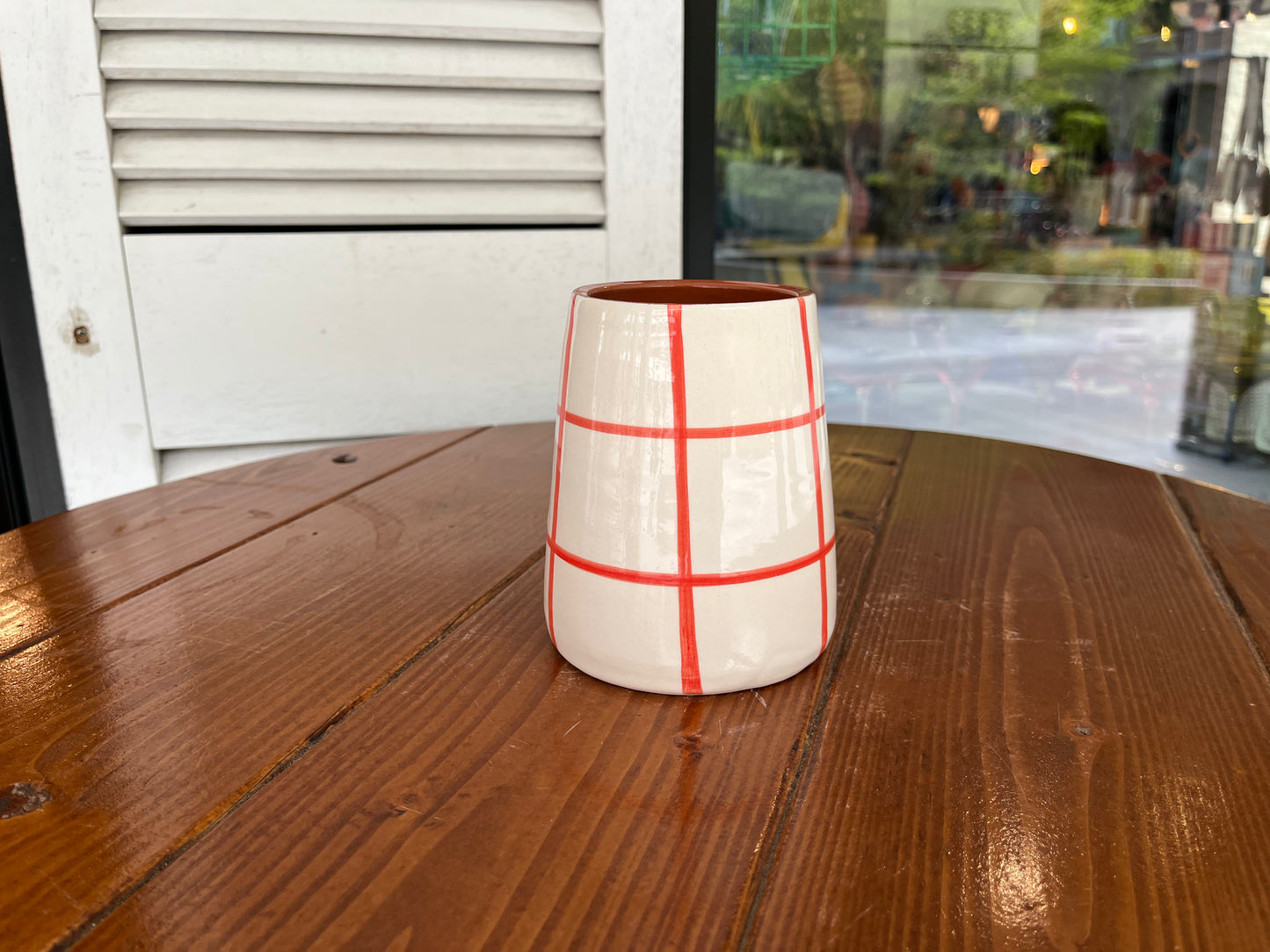 Vase Vulcao Medium - quadrados | A Loja Da Ceramica