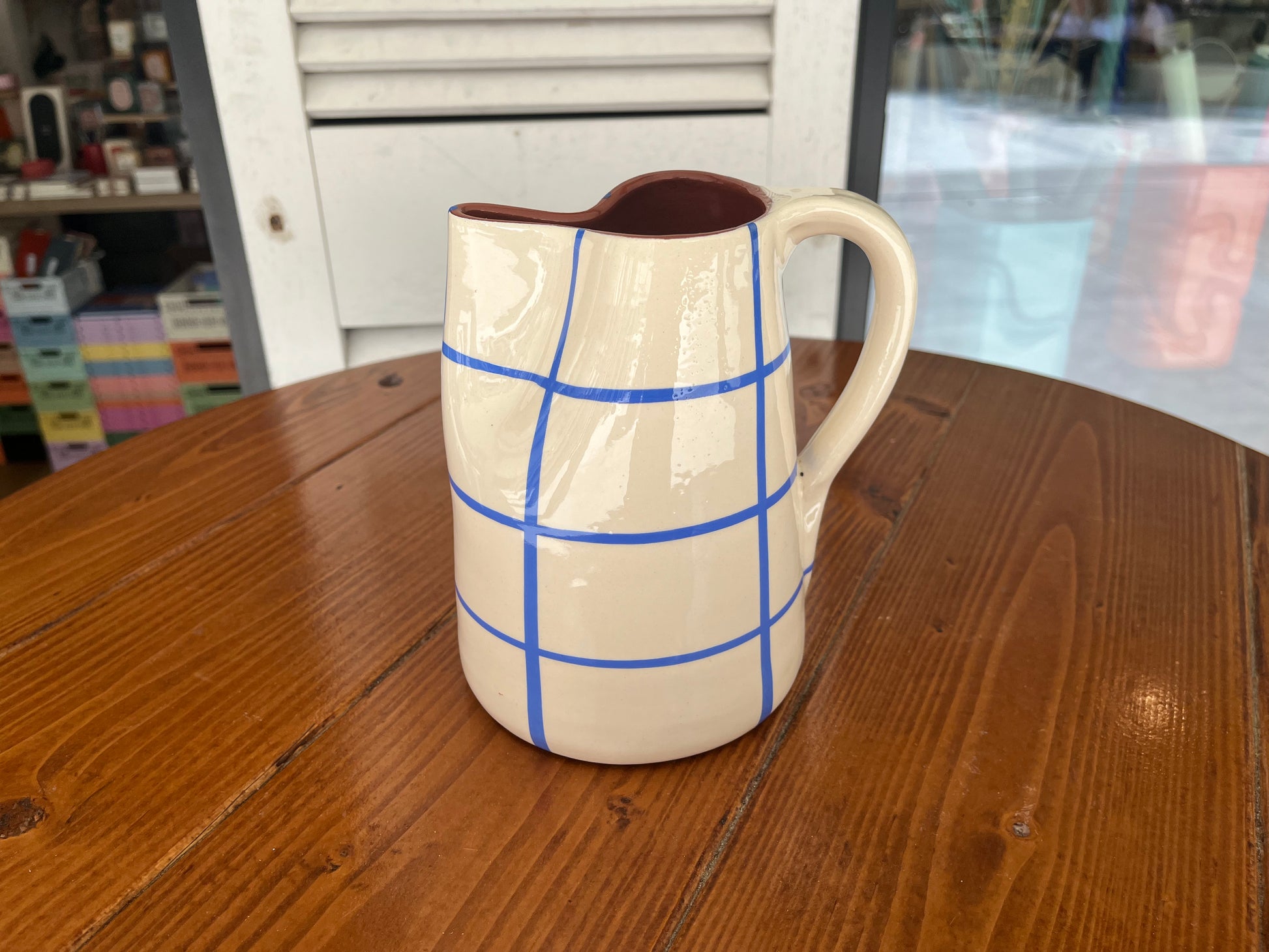 Jug 1L - quadrados | A Loja Da Ceramica - de inKijk