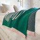 Blanket knitted cotton - bud - green | Sophie Home - de inKijk