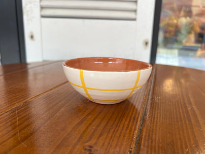 Rounded Bowl - Quadrados - ⌀ 12cm | A Loja Da Ceramica