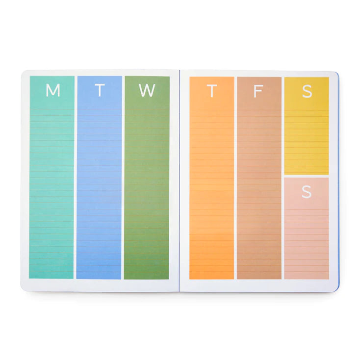Undated Weekly Planner | Kikkerland - de inKijk