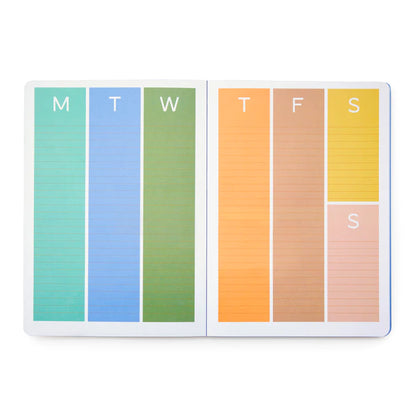 Undated Weekly Planner | Kikkerland - de inKijk