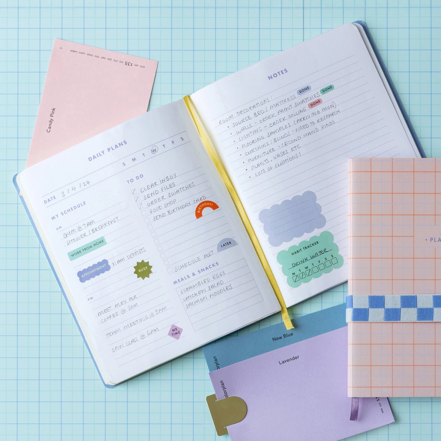Inkerie - ongedateerde dagplanner | Kikkerland - de inKijk