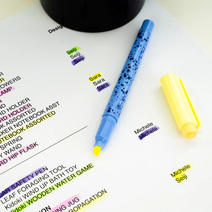 Erasable highlighters - set of 4 | Kikkerland