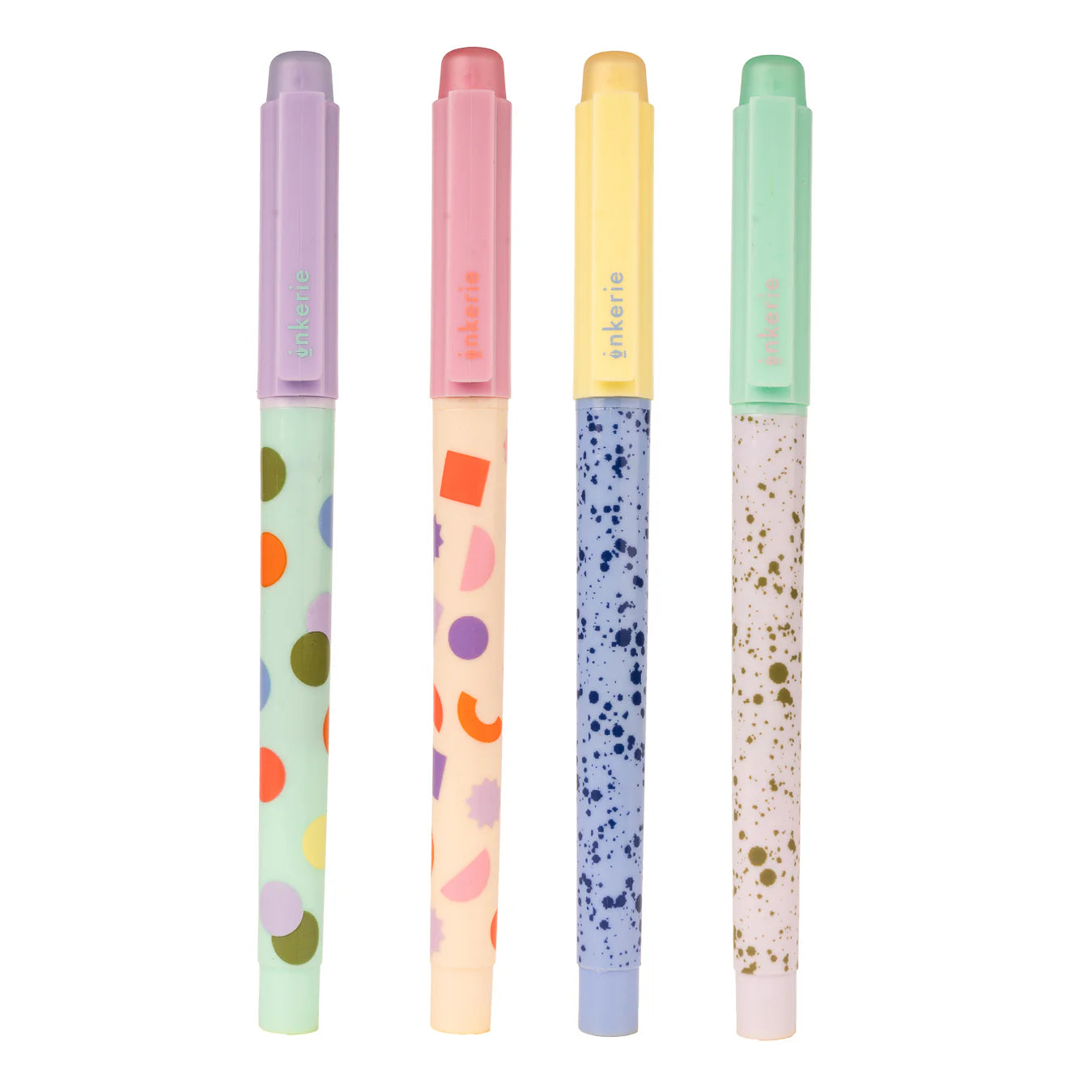 Erasable highlighters - set of 4 | Kikkerland