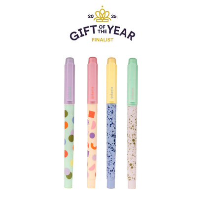 Erasable highlighters - set of 4 | Kikkerland