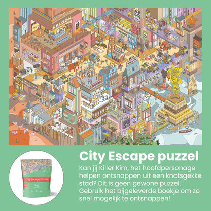 CITY ESCAPE puzzel | Puzzle in a bag