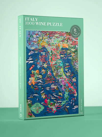 Italy Wine Puzzle - 1000 pieces | Water and Wines
