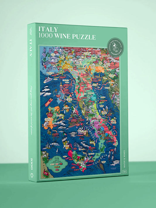 Italy Wine Puzzle - 1000 pieces | Water and Wines