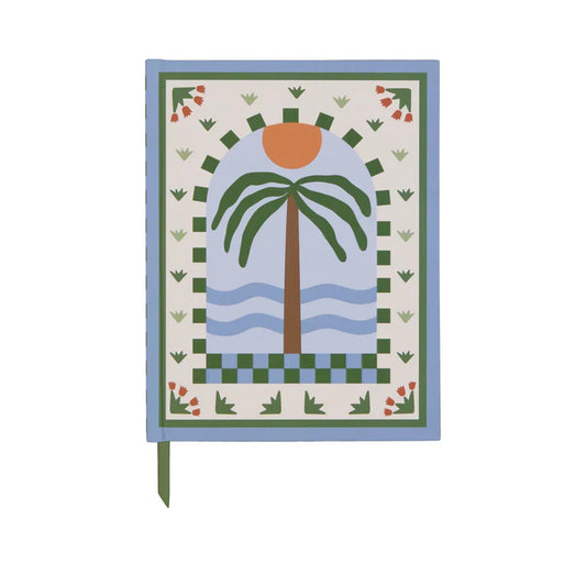 A Dopo ! - soft touch journal - palm tree | Designworks Ink