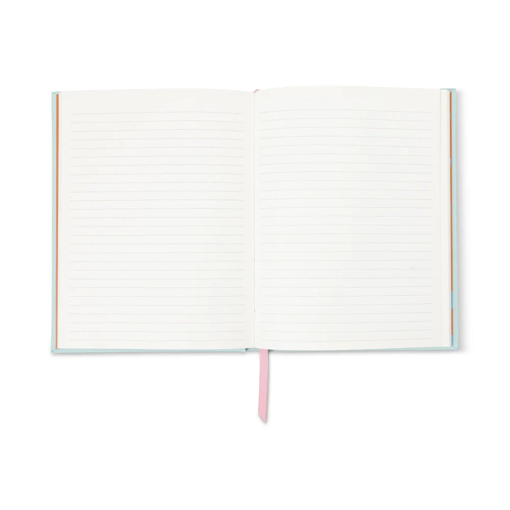 A Dopo ! - soft touch journal - blue cheetah | Designworks Ink