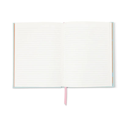 A Dopo ! - soft touch journal - blue cheetah | Designworks Ink